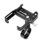 Soporte para teléfono móvil GUB P10 de aleación de aluminio negro
