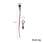 Cable de carga de CC con conector de 2 pines - Imagen 2