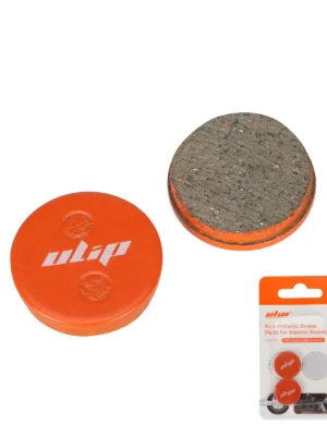 Pastilla de freno de resina multimetal naranja Ulip para patinete Xiaomi M365