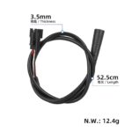 Cable adaptador de faros delanteros de 3 orificios Kukirin G2 Pro DB - Imagen 2