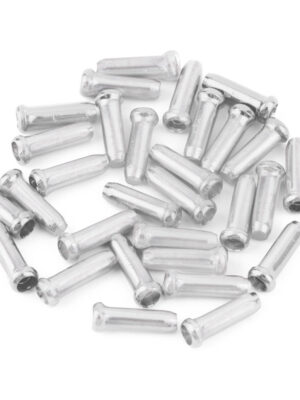 Extremos de cable de freno blancos (50 piezas)