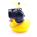 Figura de pato amarillo (Cabeza pequeña de tres niveles)