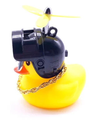 Figura de pato amarillo (Cabeza pequeña de tres niveles)