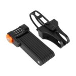Candado antirrobo plegable con código para bicicleta