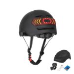 Casco con luz de voz Z005 negro mate - Imagen 5