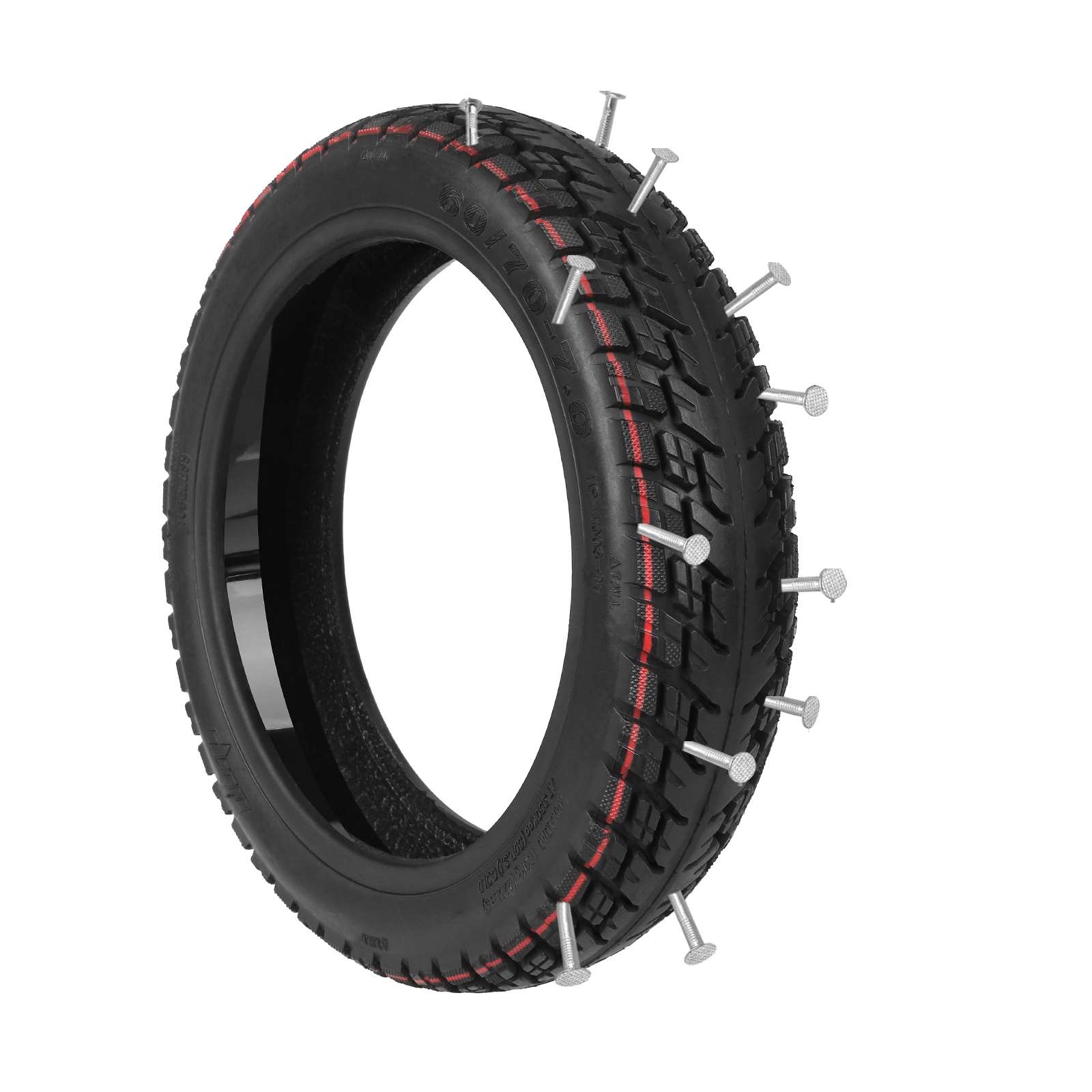 Neumático todoterreno sin cámara autorreparable Ulip 60/70-7.0 con adhesivo para scooters Xiaomi 4 Pro/4 Pro Max - Imagen 4