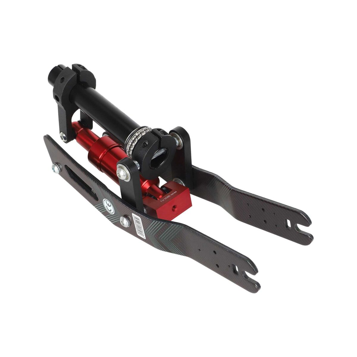 Suspensión delantera Monorim negra y roja para scooters Segway F20/F25/F30/F40 - Imagen 5