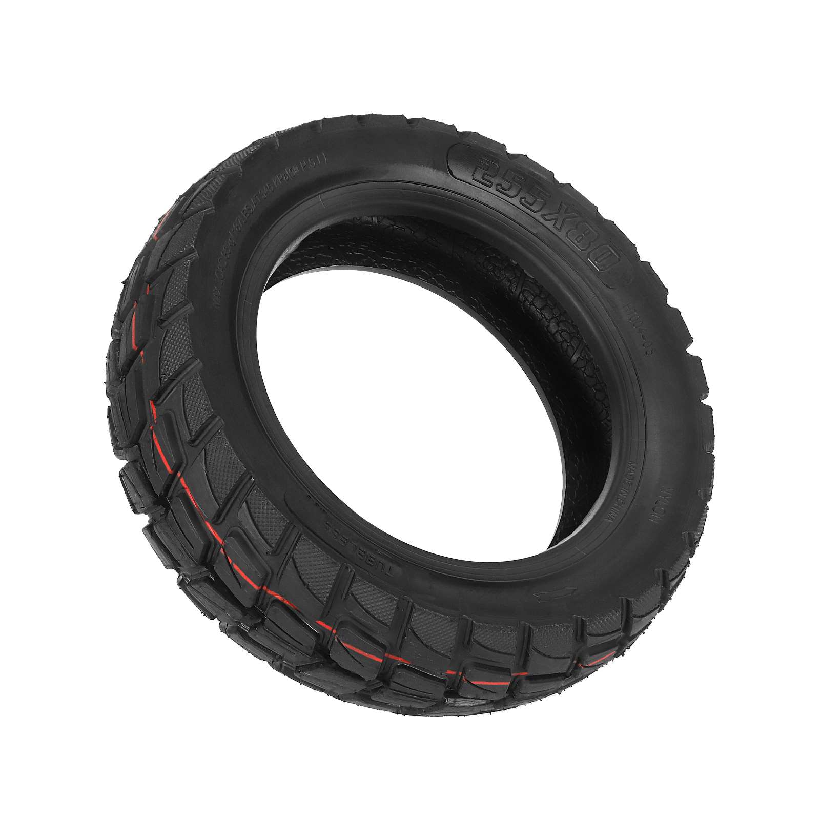 Neumático sin cámara todoterreno de 255*80