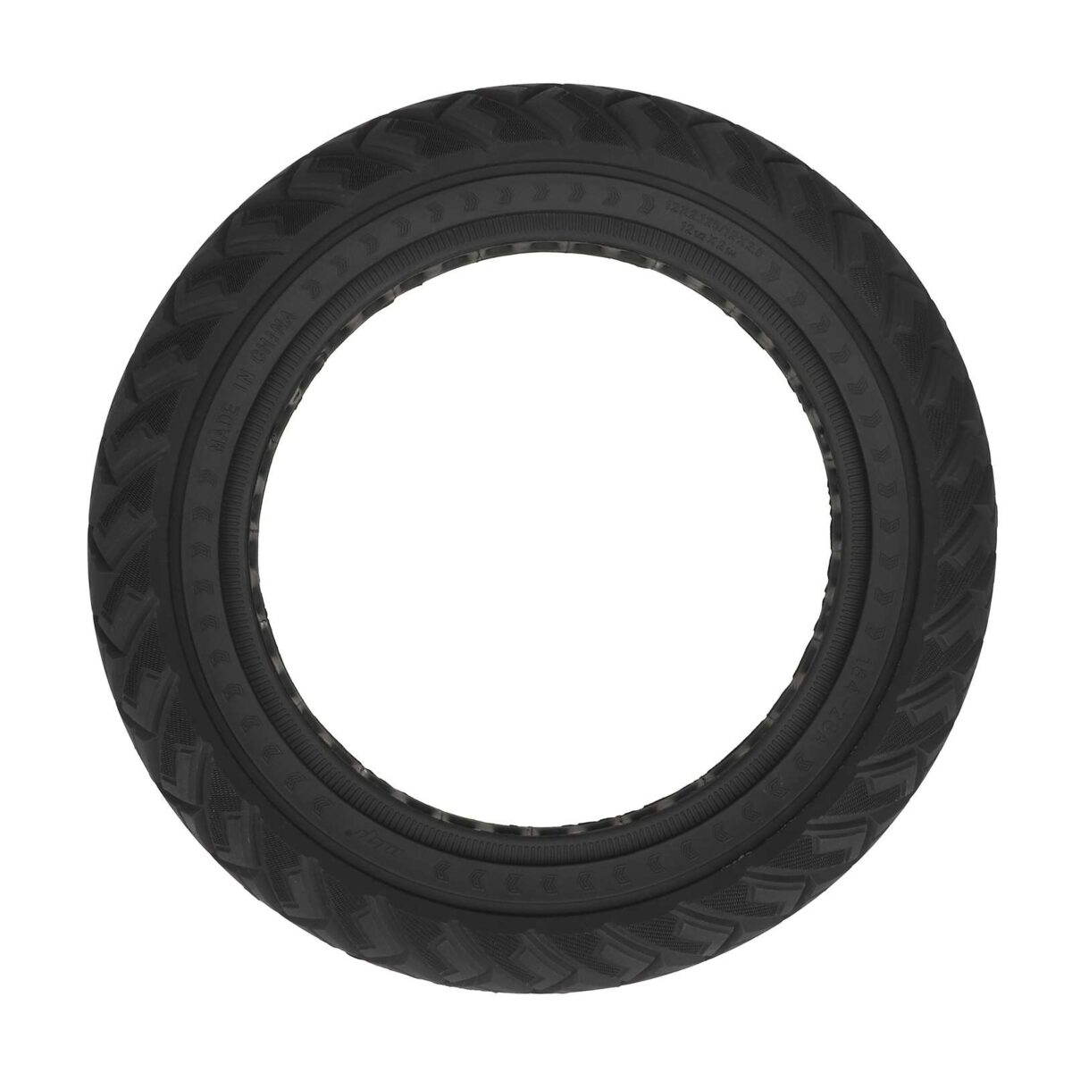 Neumático sólido todoterreno Ulip negro 12*2.125/12*2.5/12 1/2*2 1/4 con patrón de ala (ranura para tarjeta de 28 mm) - Imagen 4