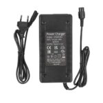 Cargador de 58,8 V 3 A con 3 clavijas (enchufe UE) para scooters Zero 10X