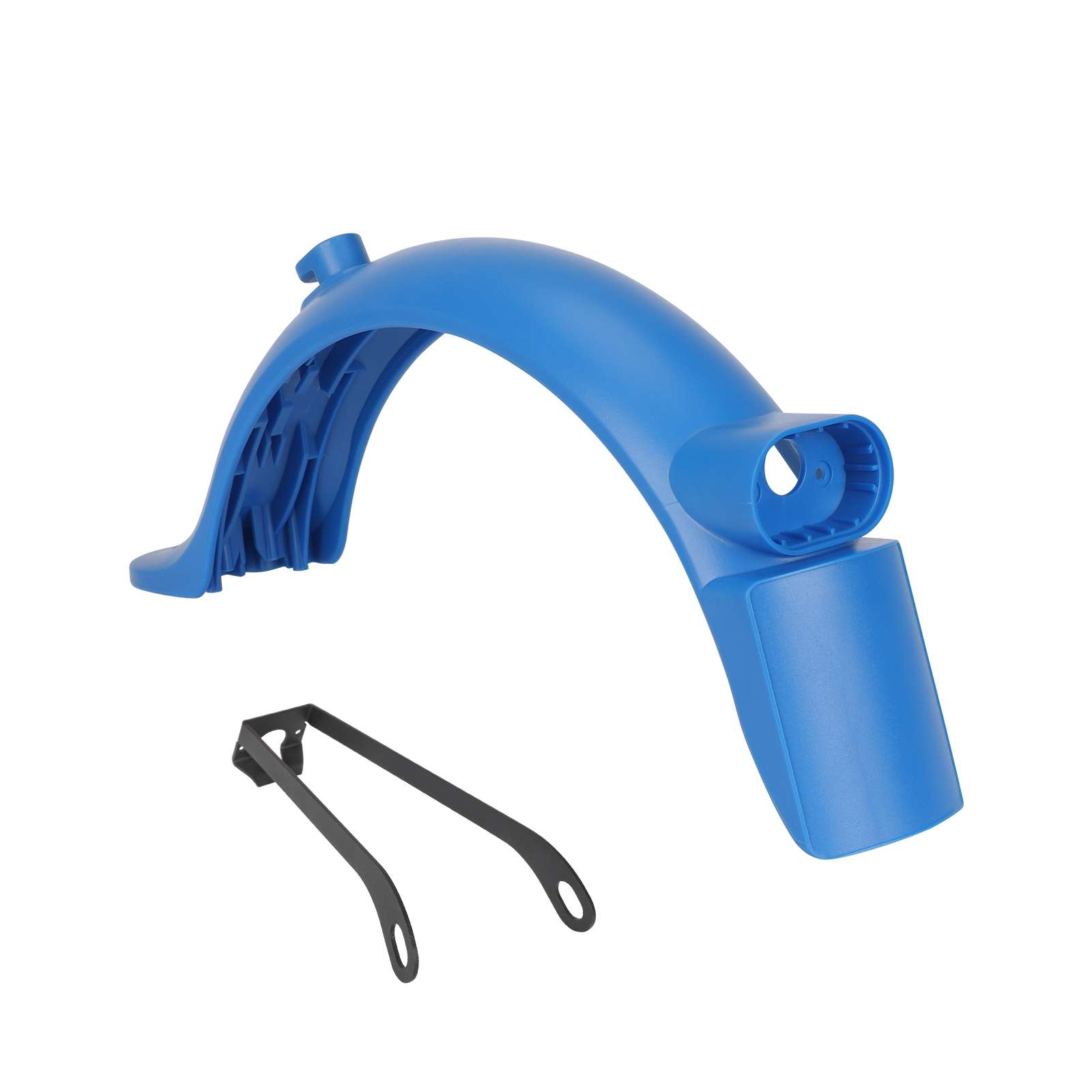 Guardabarros trasero azul Xiaomi M365 Pro/Pro2 con matrícula integrada (con gancho + soporte metálico pro) - Imagen 4