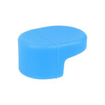 Funda de silicona azul para el gancho del guardabarros trasero del patinete M365