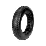 Neumático sólido negro 10*2,15 con ranura de 35 mm