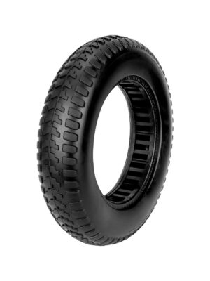 Neumático sólido negro 10*2,15 con ranura de 35 mm