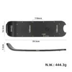 Placa de cubierta de plástico del marco original del Xiaomi 6 Lite - Imagen 2