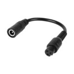 Cable adaptador de DC2.1 a cabezal de aviación pequeño GX12 con 3 pines