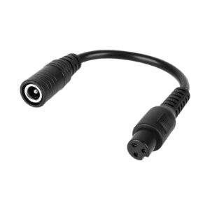 Cable adaptador de DC2.1 a cabezal de aviación pequeño GX12 con 3 pines