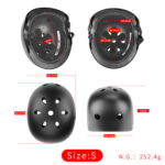 Casco multipunto negro talla S - Imagen 2