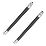 2 piezas de línea extensible negra para bombeo
