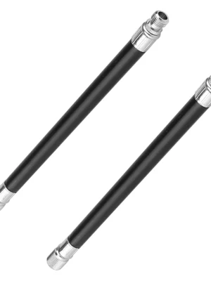 2 piezas de línea extensible negra para bombeo