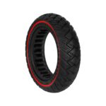 Neumático todoterreno sólido Ulip 9.5*2.5 con círculo rojo