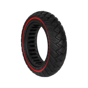 Neumático todoterreno sólido Ulip 9.5*2.5 con círculo rojo