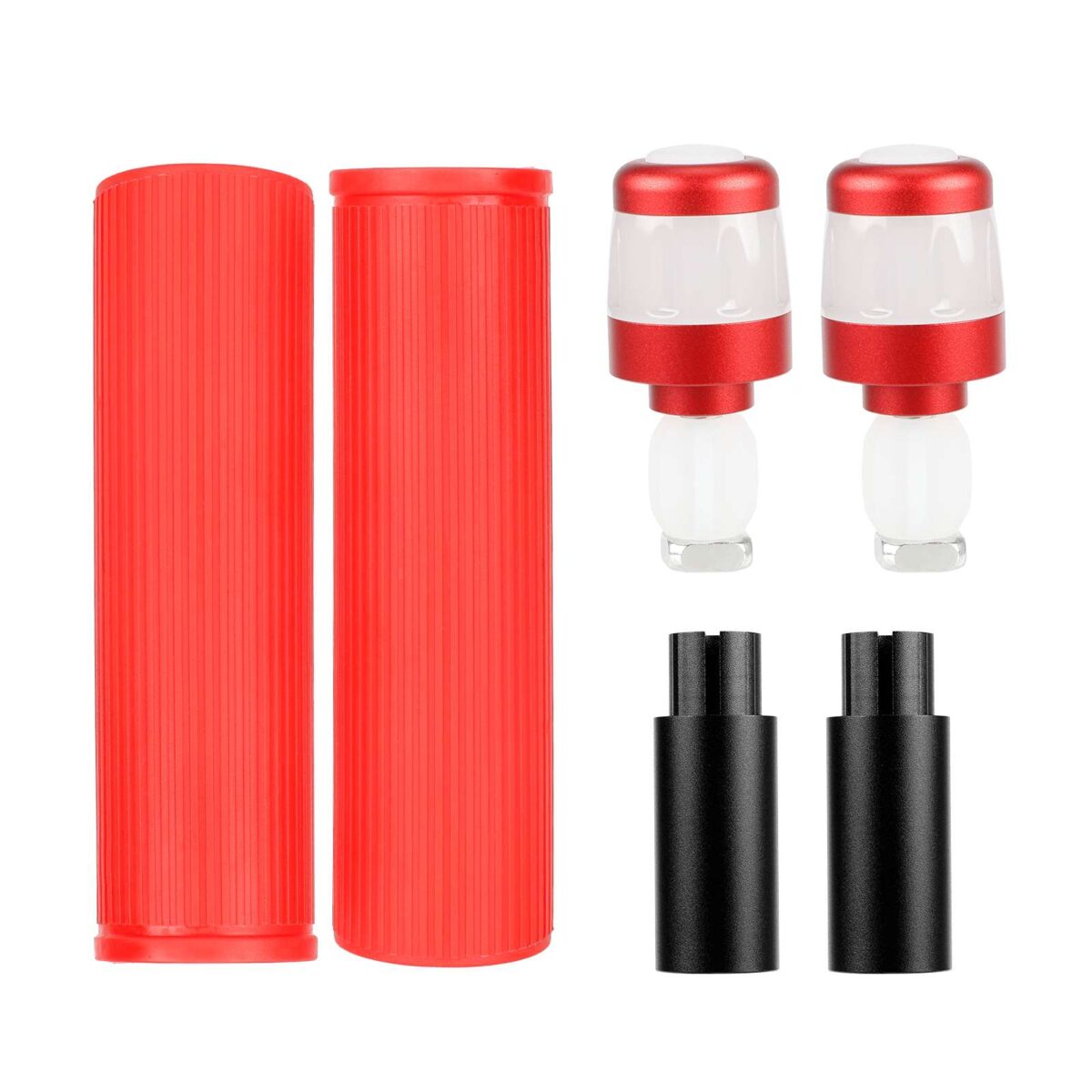 Extensor de agarre de silicona con carga USB Ulip y luz para scooters Max G30 (RBRW) - Imagen 2