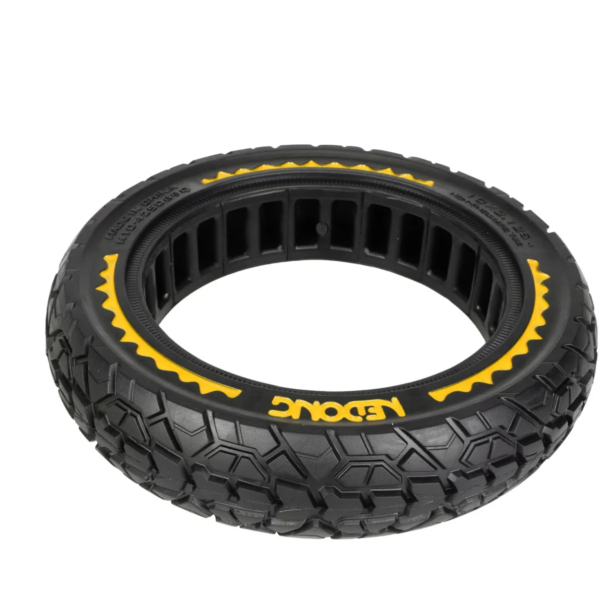 Neumático todoterreno sólido amarillo NEDONG10*2.125 (ranura de 42,5 mm) - Imagen 2