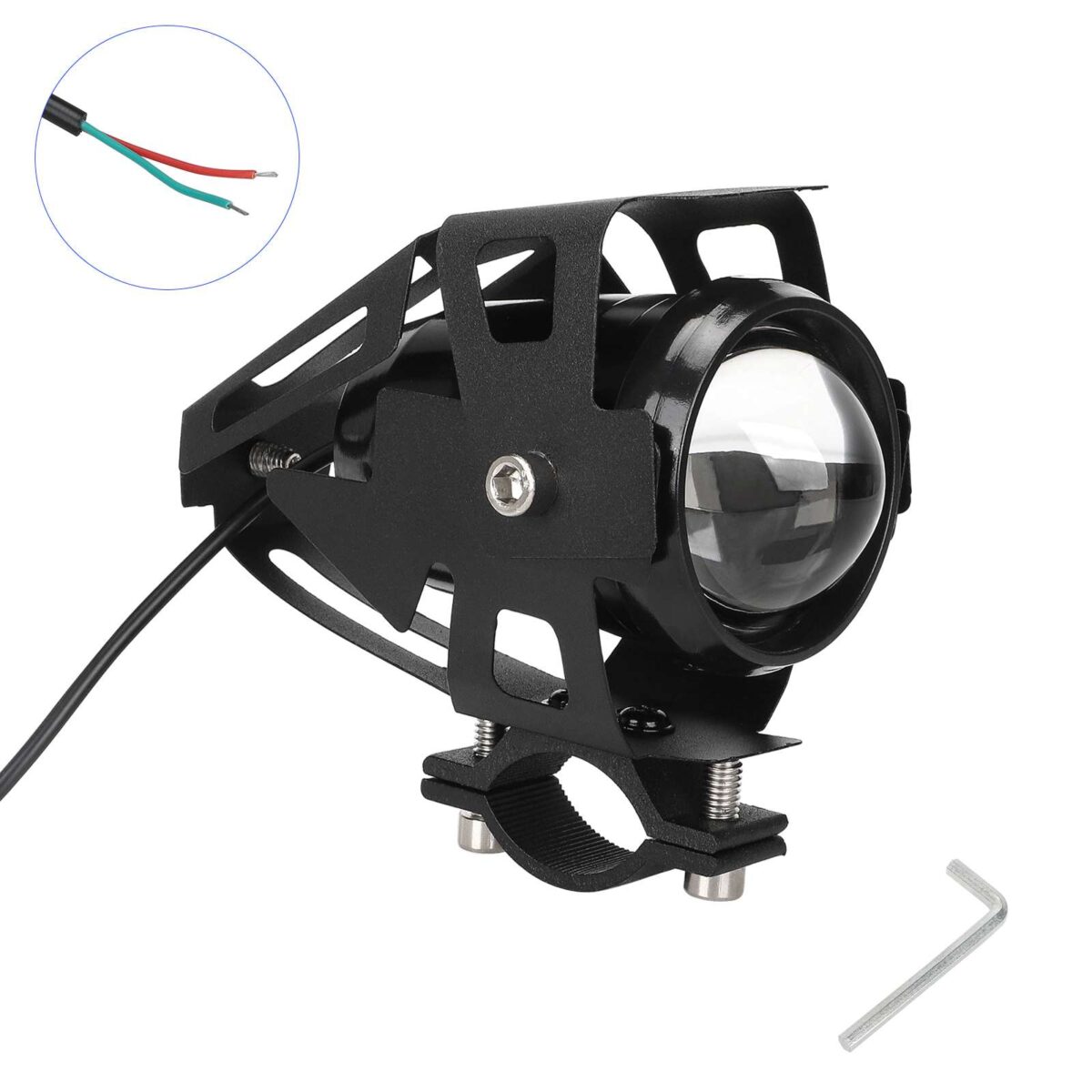 Luz delantera LED U5 para bicicleta eléctrica - Imagen 5