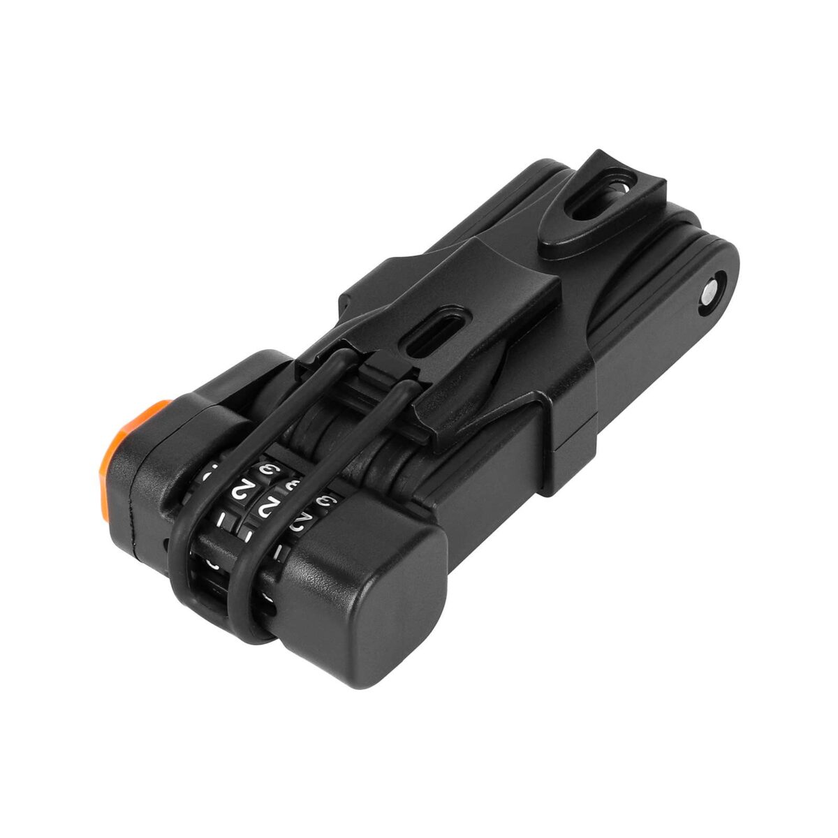 Candado antirrobo plegable con código para bicicleta - Imagen 4