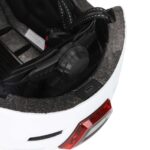 Casco blanco talla M con luz - Imagen 6