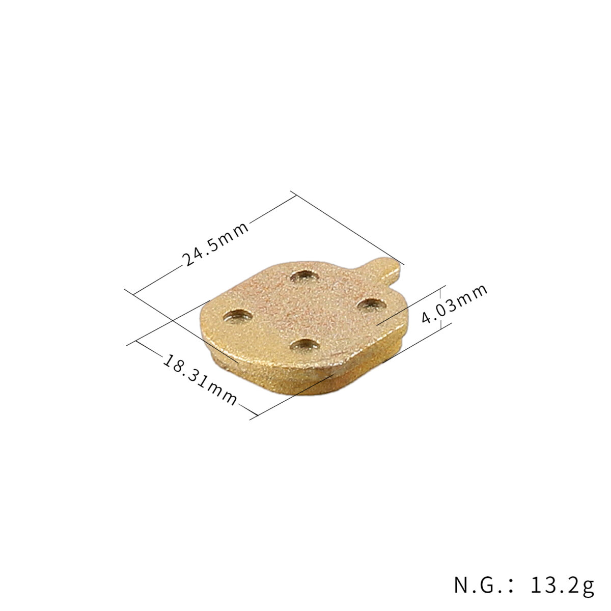Pastillas de freno de disco totalmente metálicas para HAYES SOLE MX2/MX3/MX4/MX5 - Imagen 4