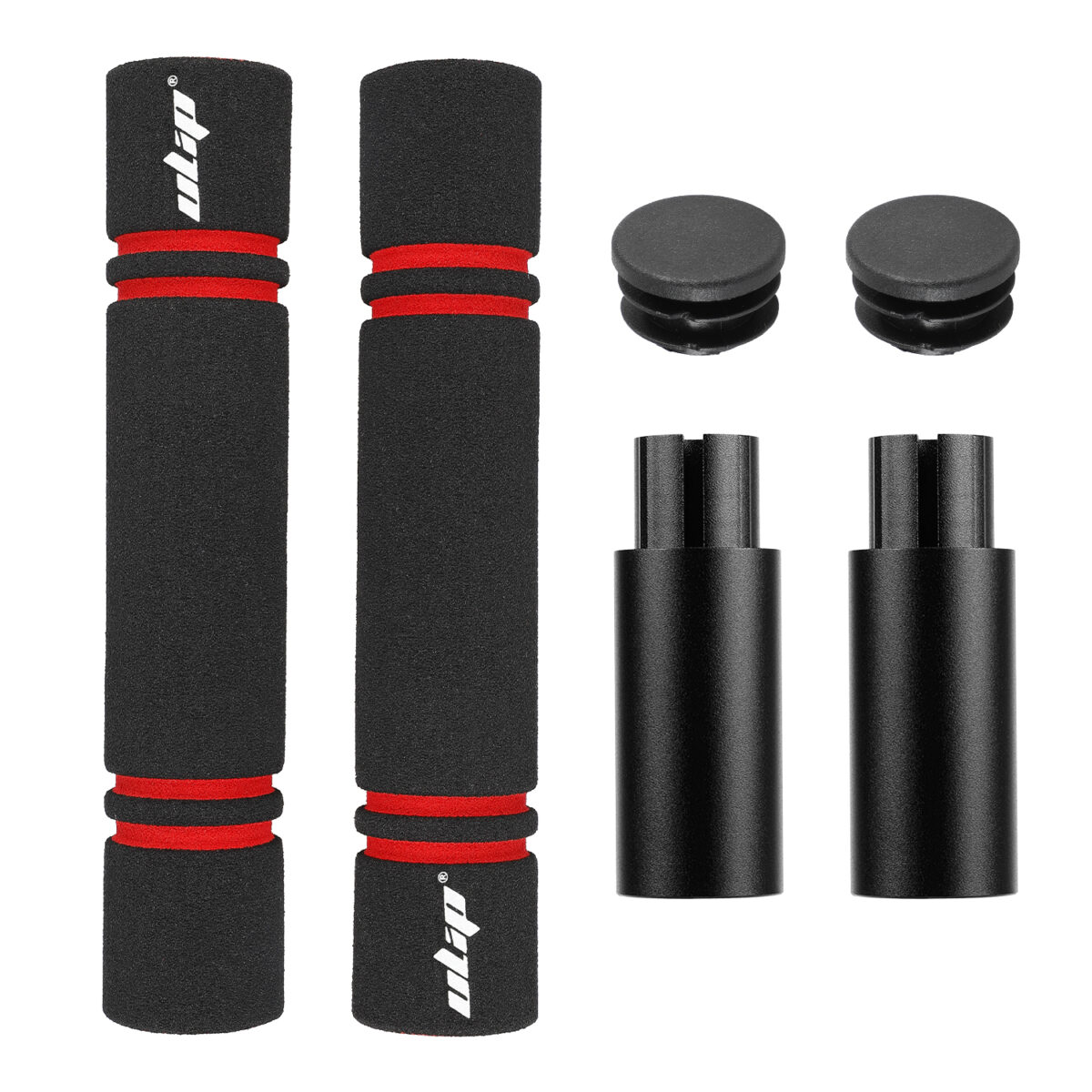 Kit extensor de manillar Ulip negro sin luz para scooters de las series Xiaomi y Ninebot ES - Imagen 3