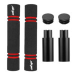 Kit extensor de manillar Ulip negro sin luz para scooters de las series Xiaomi y Ninebot ES - Imagen 3