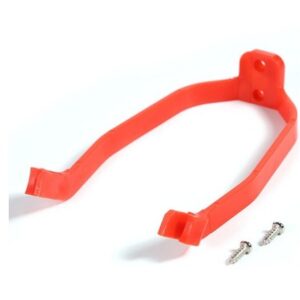 soporte de guardabarros trasero rojo