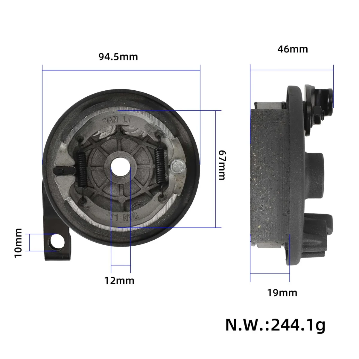 Cubierta de freno de tambor para Xiaomi 5 Plus - Imagen 2