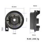 Cubierta de freno de tambor para Xiaomi 5 Plus - Imagen 2