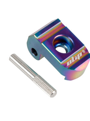 Hebilla plegable de acero inoxidable de colores para scooters Xiaomi con eje de acero inoxidable.