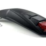Guardabarros trasero con luz trasera para Kugoo M4 Pro