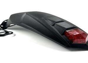 Guardabarros trasero con luz trasera para Kugoo M4 Pro