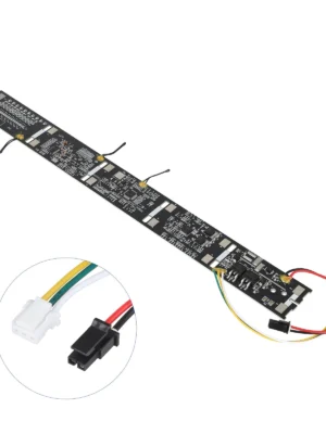 Placa de protección BMS de batería con cable blanco-rojo para patinetes Xiaomi 3/4/4 Lite