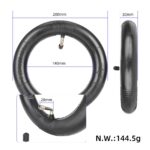 Cámara de aire reforzada Ulip de 8 1/2 x 2 (50-134 mm) con 90 grados para scooter Zero 9 - Imagen 2