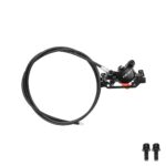 Freno de disco hidráulico izquierdo negro NUTT con cable de 1300 mm