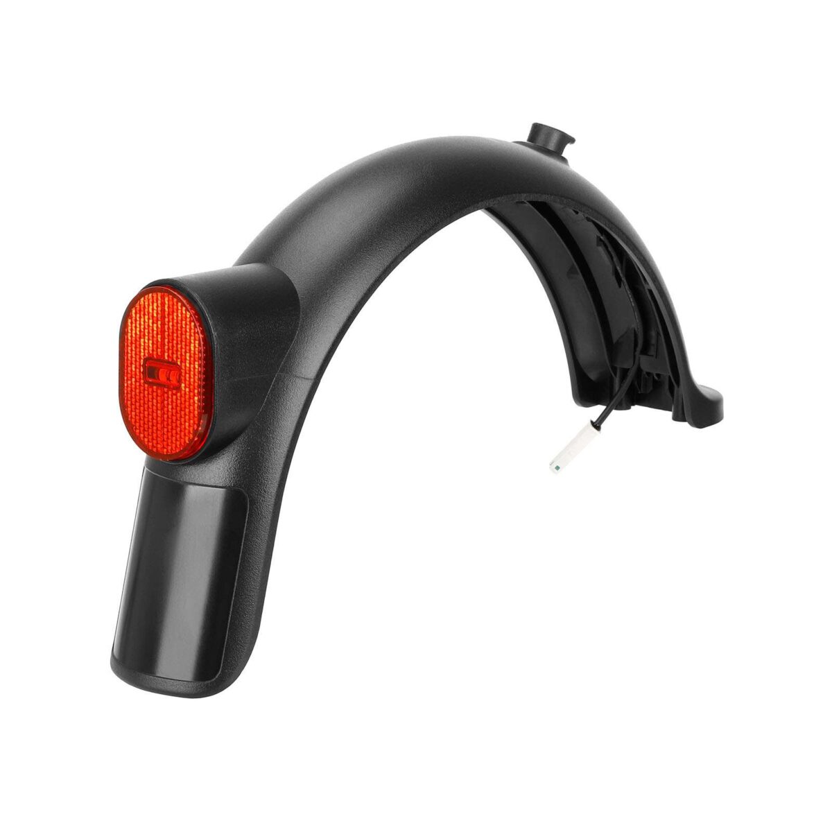 Guardabarros trasero gris con gancho para luz y soporte para patinete Xiaomi 4 Pro - Imagen 4