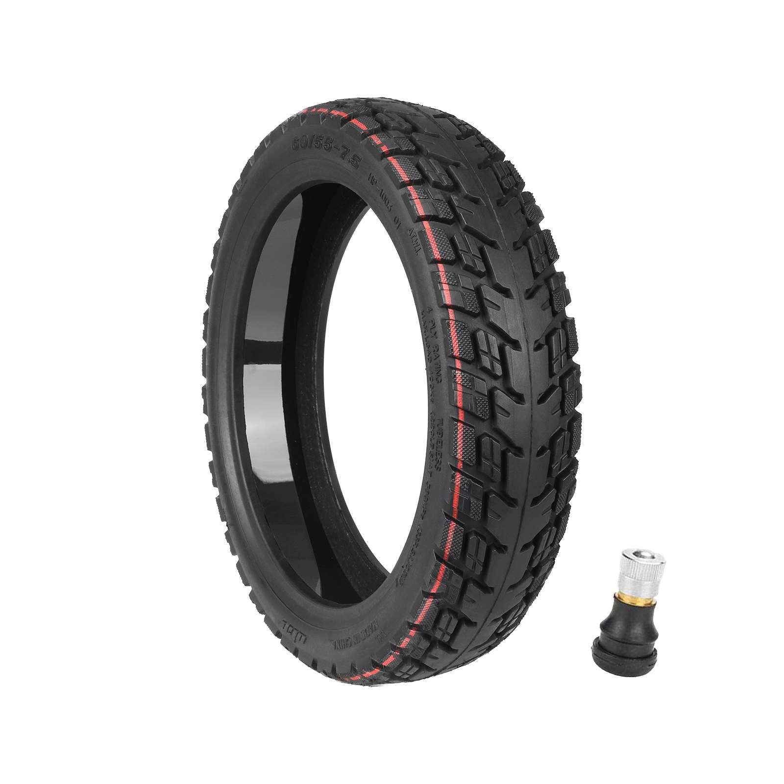 Neumático todoterreno sin cámara autorreparable Ulip 60/55-7.5 con adhesivo y válvula