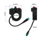 Interruptor de faros y bocina para Kugoo M4 - Imagen 2