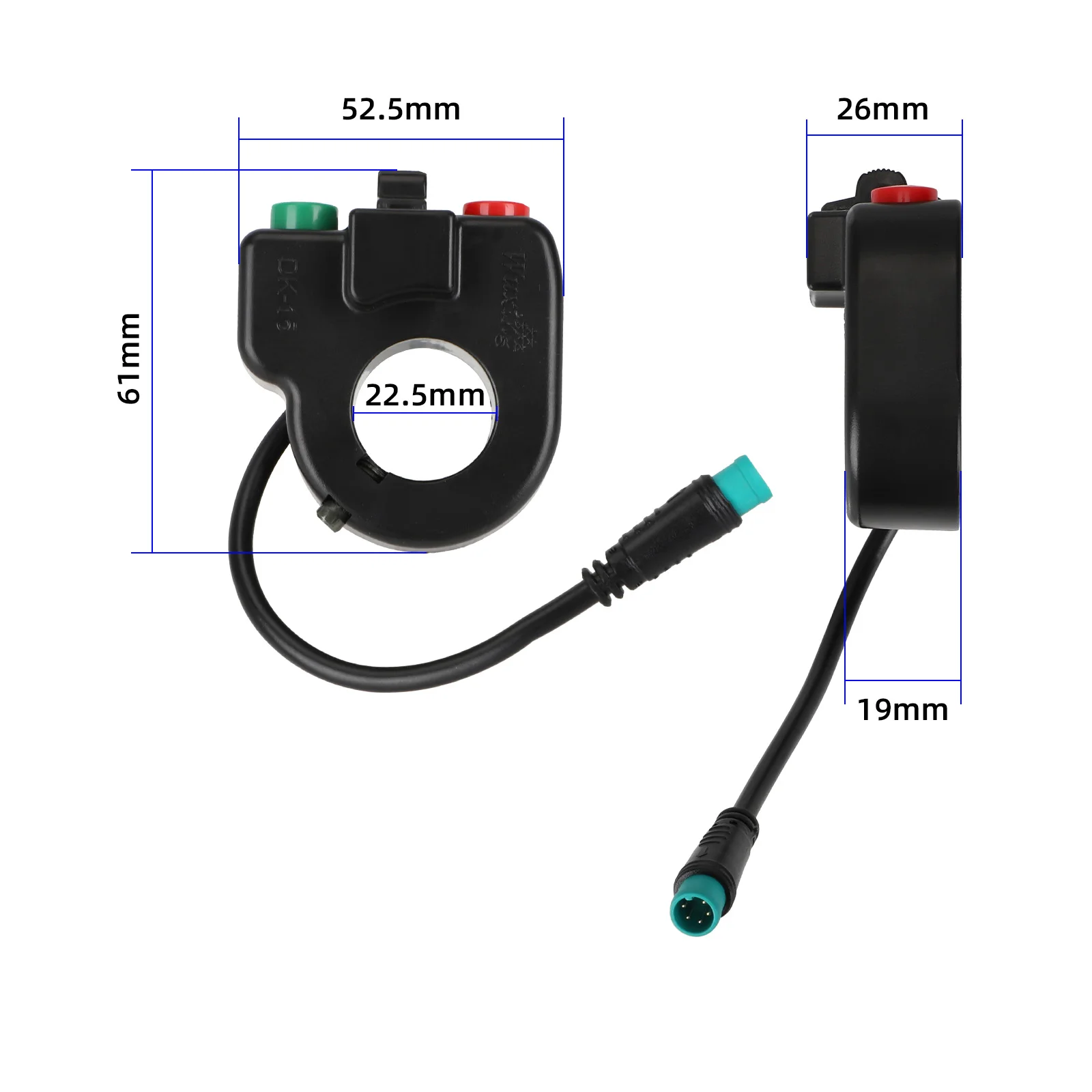 Interruptor de faros y bocina para Kugoo M4 - Imagen 2