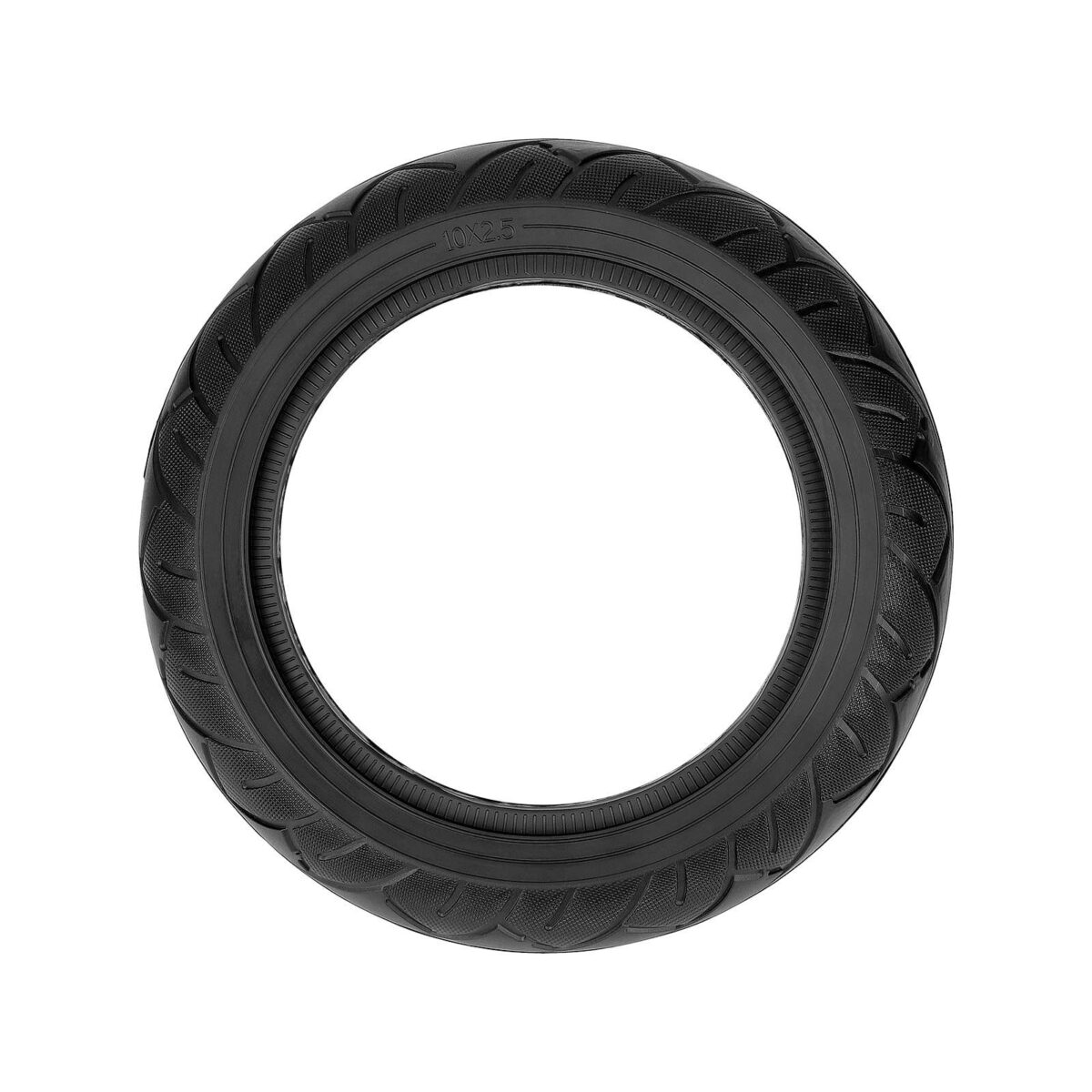 Neumático sólido negro NN10*2.5MAX (ranura de 44 mm) - Imagen 4