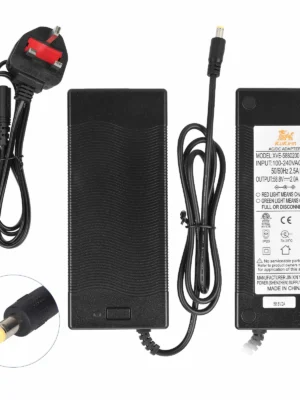 Cargador original Kukirin G3 de 58,8 V 2 A con CC 2,1 (estándar del Reino Unido)