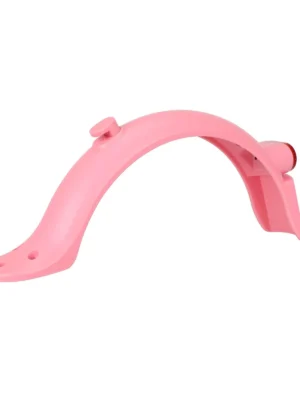 Guardabarros trasero rosa con luz, matrícula integrada y gancho para patinete M365 Pro/Pro2